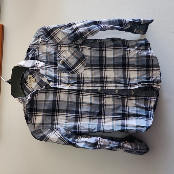 Bundle Of Two Plaid Long Sleeves Boys Small - Picture 5 of 7